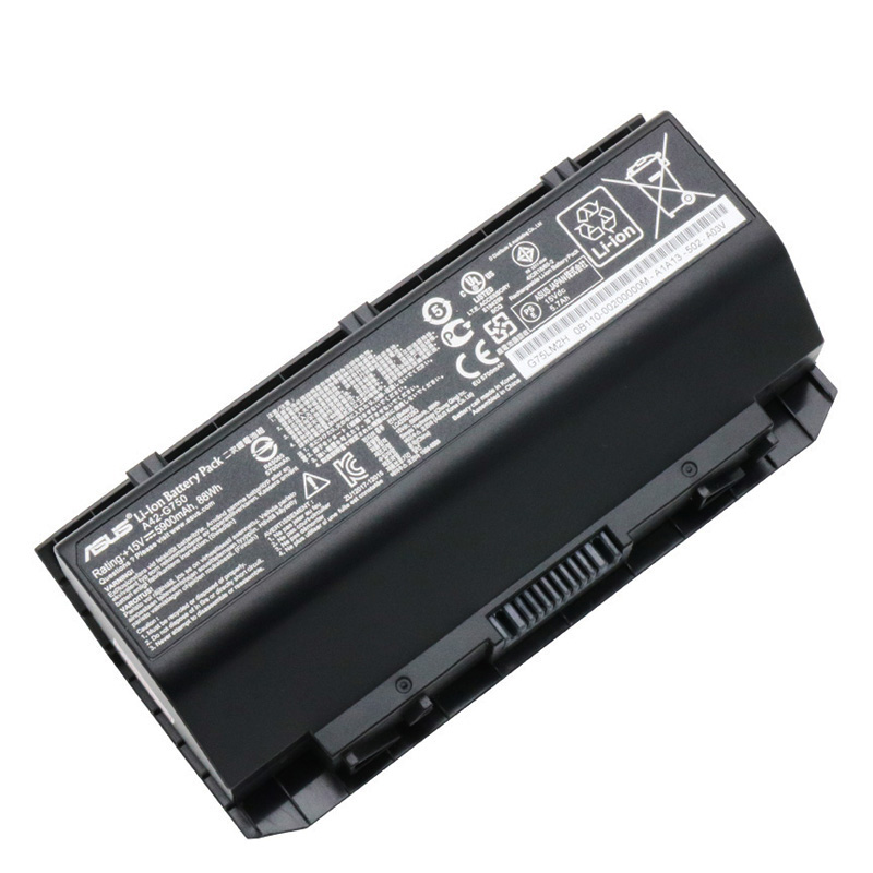15V 5900mAh 88Wh Batteria Asus A42-G750 0B110-00200000