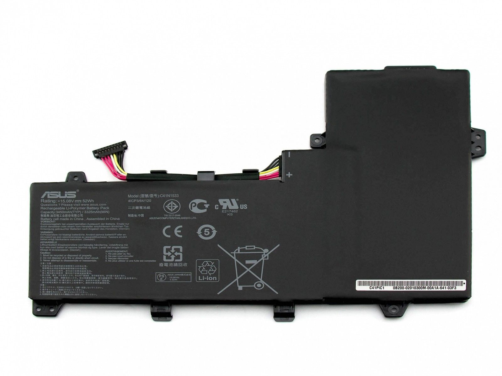 Batteria Asus ZenBook Flip UX560UX-FZ039T 52Wh - Clicca l'immagine per chiudere