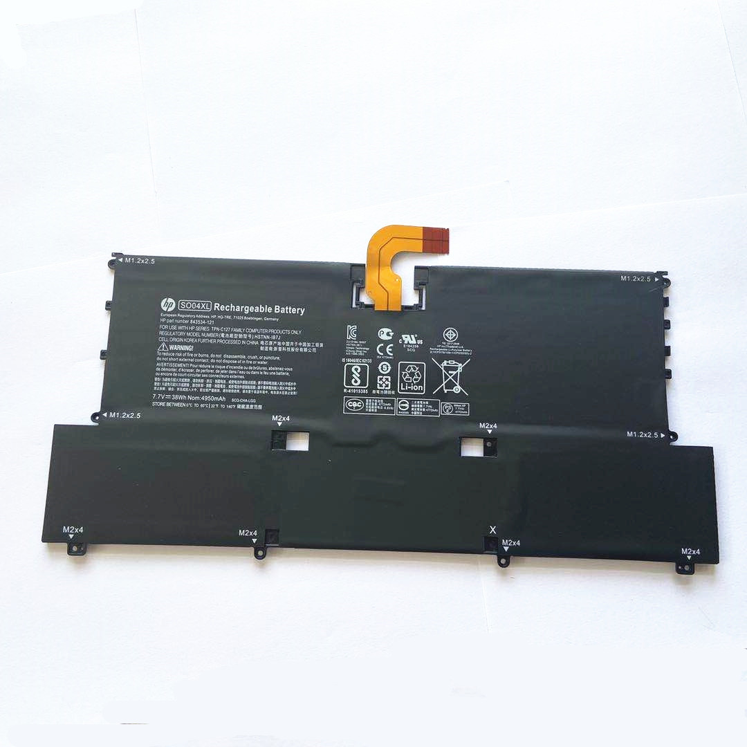 7.7V 38Wh HP Spectre 13-v080nz 13-v082ng Batteria